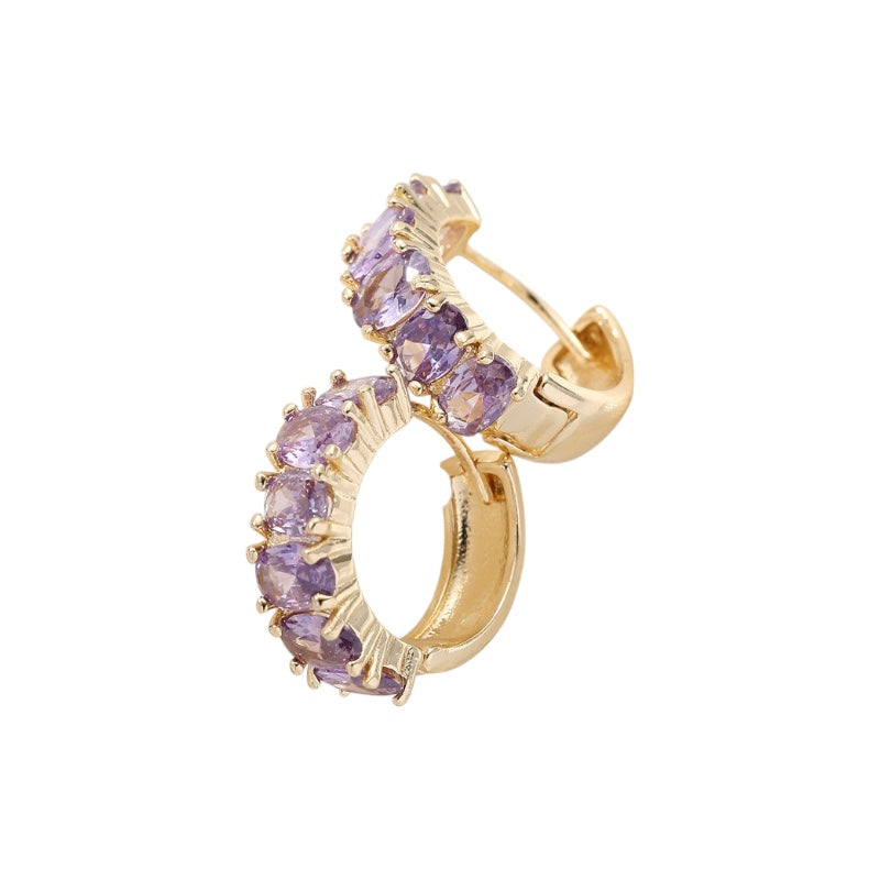VICKY HOOPS PURPLE