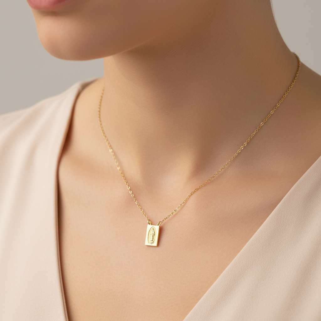 VIRGEN DE GUADALUPE NECKLACE